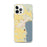 Custom Geneva New York Map iPhone 12 Pro Max Phone Case in Woodblock