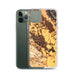 Custom Gilroy California Map Phone Case in Ember