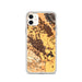 Custom iPhone 11 Gilroy California Map Phone Case in Ember
