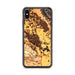 Custom iPhone XS Max Gilroy California Map Phone Case in Ember