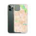 Custom Gilroy California Map Phone Case in Watercolor