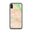 Custom iPhone X/XS Gilroy California Map Phone Case in Watercolor