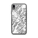 Custom Glacier National Park Map Phone Case in Classic