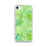 Custom Glacier National Park Map iPhone SE Phone Case in Watercolor