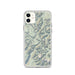 Custom Glacier National Park Map Phone Case in Woodblock