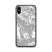 Custom Glacier Bay Alaska Map Phone Case in Classic