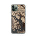 Custom Glacier Bay Alaska Map Phone Case in Ember
