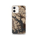 Custom Glacier Bay Alaska Map iPhone 12 Phone Case in Ember