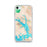 Custom Glacier Bay Alaska Map iPhone SE Phone Case in Watercolor