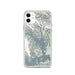 Custom Glacier Bay Alaska Map Phone Case in Woodblock