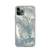 Custom Glacier Bay Alaska Map Phone Case in Woodblock
