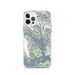 Custom Glacier Bay Alaska Map iPhone 12 Pro Phone Case in Woodblock