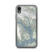 Custom Glacier Bay Alaska Map Phone Case in Woodblock