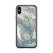 Custom Glacier Bay Alaska Map Phone Case in Woodblock