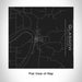 Rendered View of Glasgow Missouri Map Engraving on 17oz Stainless Steel Insulated Tumbler in Black