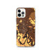 Custom iPhone 12 Pro Glasgow Montana Map Phone Case in Ember