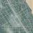 Glencoe Illinois Map Print in Afternoon Style Zoomed In Close Up Showing Details
