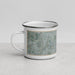 Left View Custom Glendale Arizona Map Enamel Mug in Afternoon