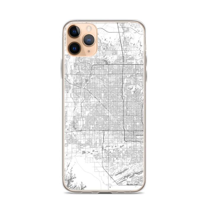 Custom Glendale Arizona Map Phone Case in Classic