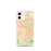 Custom Glendale Arizona Map iPhone 12 mini Phone Case in Watercolor