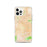 Custom Glendale Arizona Map iPhone 12 Pro Phone Case in Watercolor