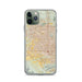 Custom Glendale Arizona Map Phone Case in Woodblock