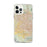 Custom Glendale Arizona Map iPhone 12 Pro Max Phone Case in Woodblock