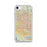 Custom Glendale Arizona Map iPhone SE Phone Case in Woodblock