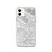 Custom Glendale California Map Phone Case in Classic
