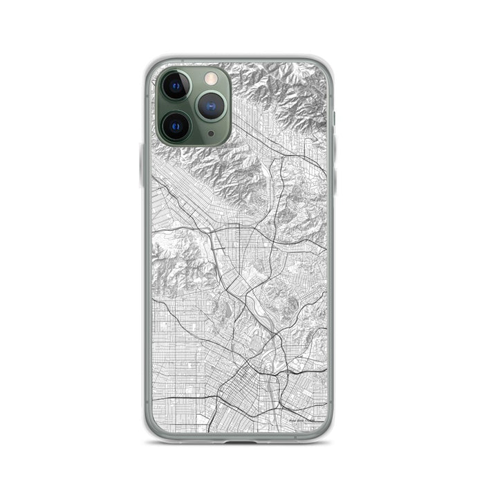 Custom Glendale California Map Phone Case in Classic