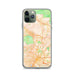 Custom Glendale California Map Phone Case in Watercolor
