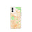 Custom Glendale California Map iPhone 12 mini Phone Case in Watercolor