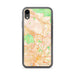 Custom Glendale California Map Phone Case in Watercolor