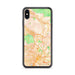 Custom Glendale California Map Phone Case in Watercolor