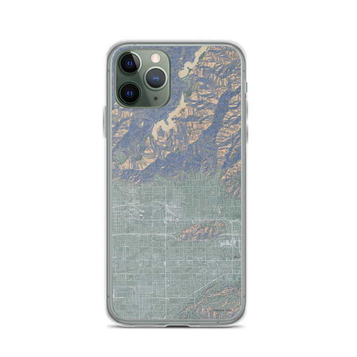 Custom iPhone 11 Pro Glendora California Map Phone Case in Afternoon