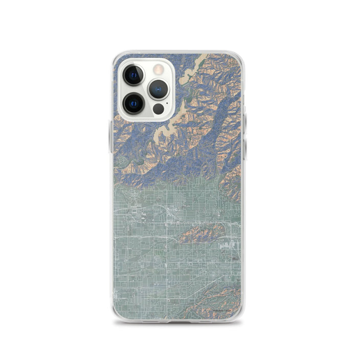 Custom iPhone 12 Pro Glendora California Map Phone Case in Afternoon