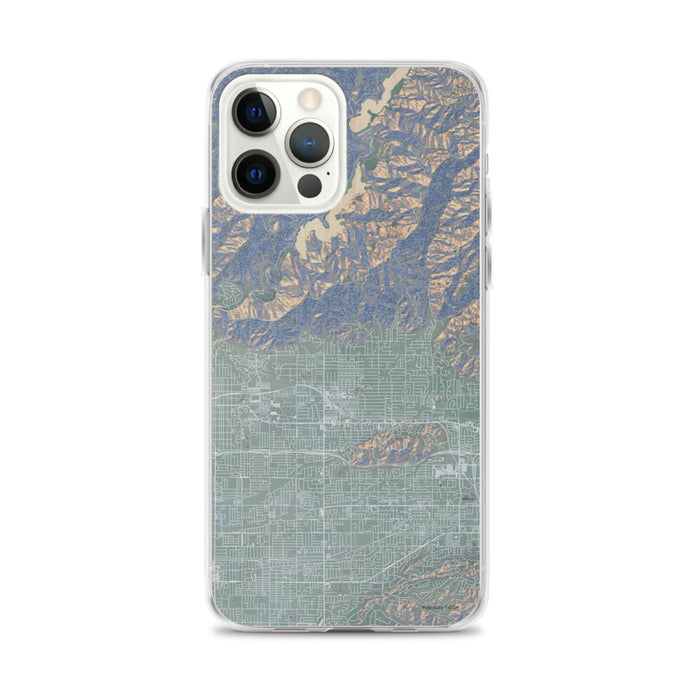 Custom iPhone 12 Pro Max Glendora California Map Phone Case in Afternoon