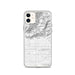 Custom iPhone 11 Glendora California Map Phone Case in Classic