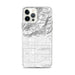 Custom iPhone 12 Pro Max Glendora California Map Phone Case in Classic
