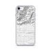 Custom iPhone SE Glendora California Map Phone Case in Classic