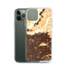 Custom Glendora California Map Phone Case in Ember