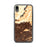 Custom iPhone XR Glendora California Map Phone Case in Ember