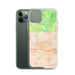 Custom Glendora California Map Phone Case in Watercolor