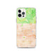Custom iPhone 12 Pro Glendora California Map Phone Case in Watercolor