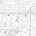 Glen Ellyn Illinois Map Print in Classic Style Zoomed In Close Up Showing Details