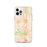 Custom Glen Ellyn Illinois Map iPhone 12 Pro Phone Case in Watercolor