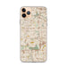 Custom Glen Ellyn Illinois Map Phone Case in Woodblock