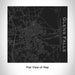 Rendered View of Glens Falls New York Map Engraving on 17oz Stainless Steel Insulated Tumbler in Black