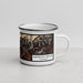 Right View Custom Glenwood Springs Colorado Map Enamel Mug in Ember