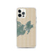 Custom iPhone 12 Pro Gloucester Massachusetts Map Phone Case in Afternoon